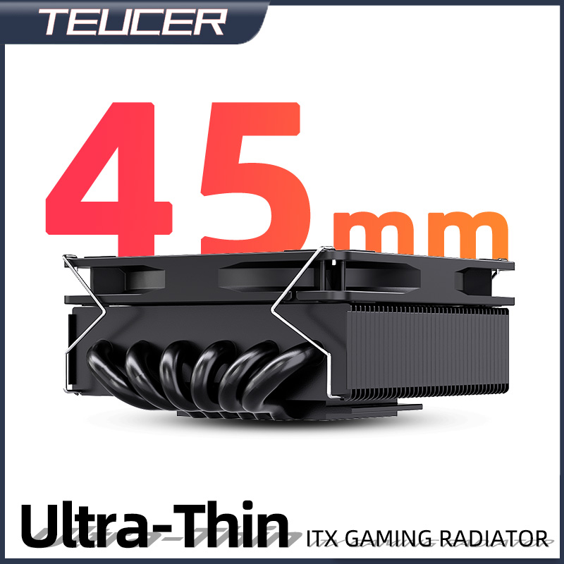 Air Cooler Cpu - Высота кулера процессора Teucer, 45 мм,