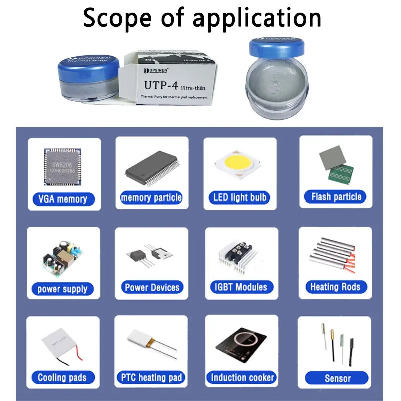 UPSIREN UTP-4 10,8 Вт/м.K Ульт – обзор и цена Thermal Paste