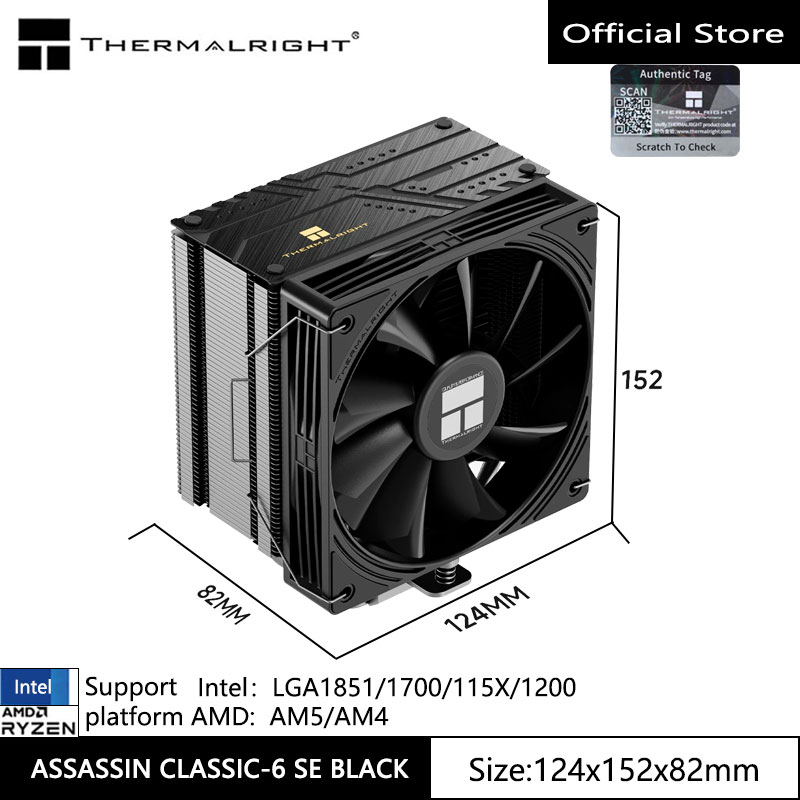 Thermalright ASSASSIN CLASSIC- – обзор и цена Cpu Heatsink