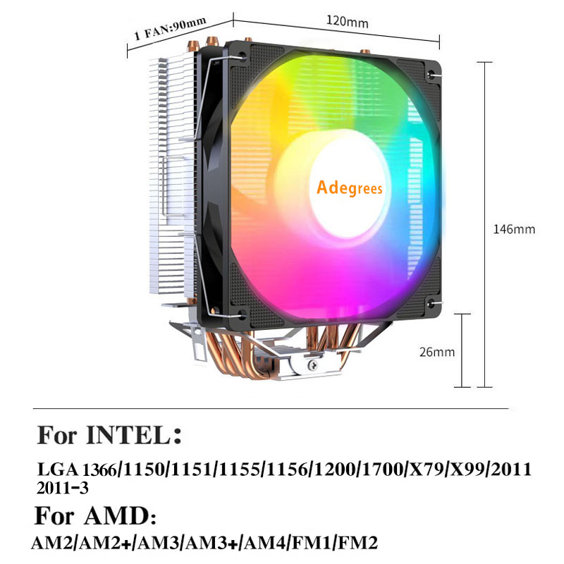 Кулер для процессора X99 Tower – обзор и цена Air Cooler Cpu