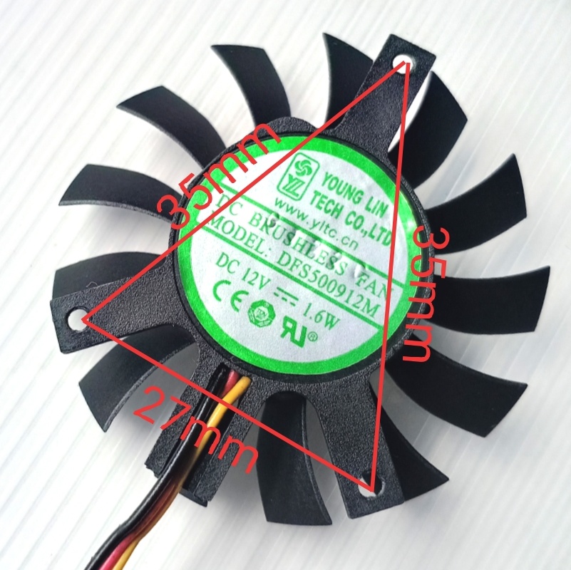 1 шт. новый для DFS500912L DFS – обзор и цена Air Cooler Cpu